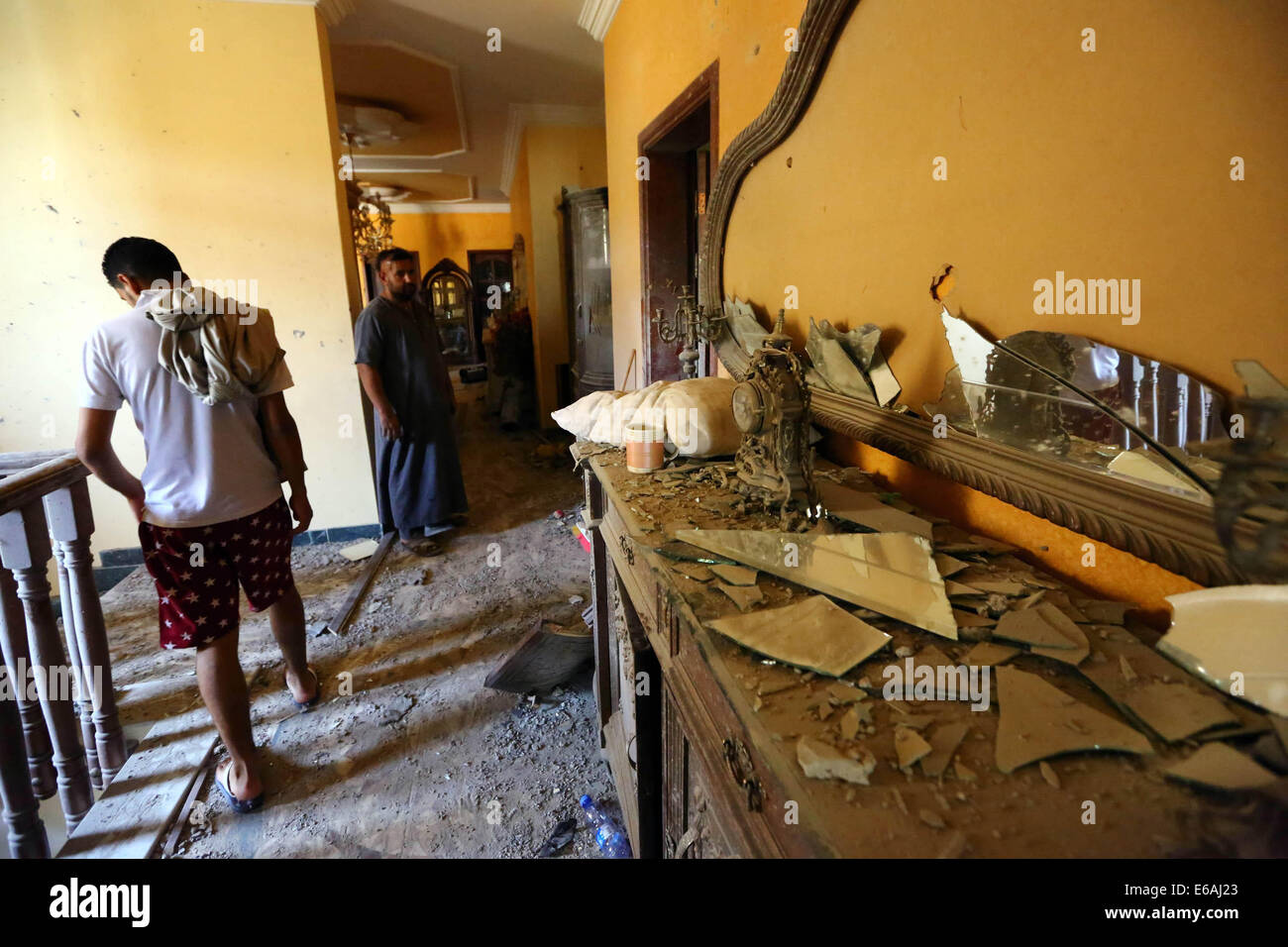 Tripoli, Hay Al Andalus district of Libyan capital of Tripoli. 19th Aug