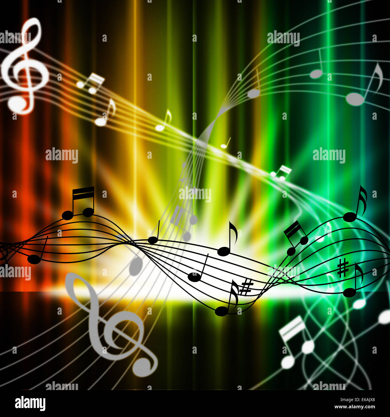 Multicolored Curtains Background Meaning Music Instruments And Songs