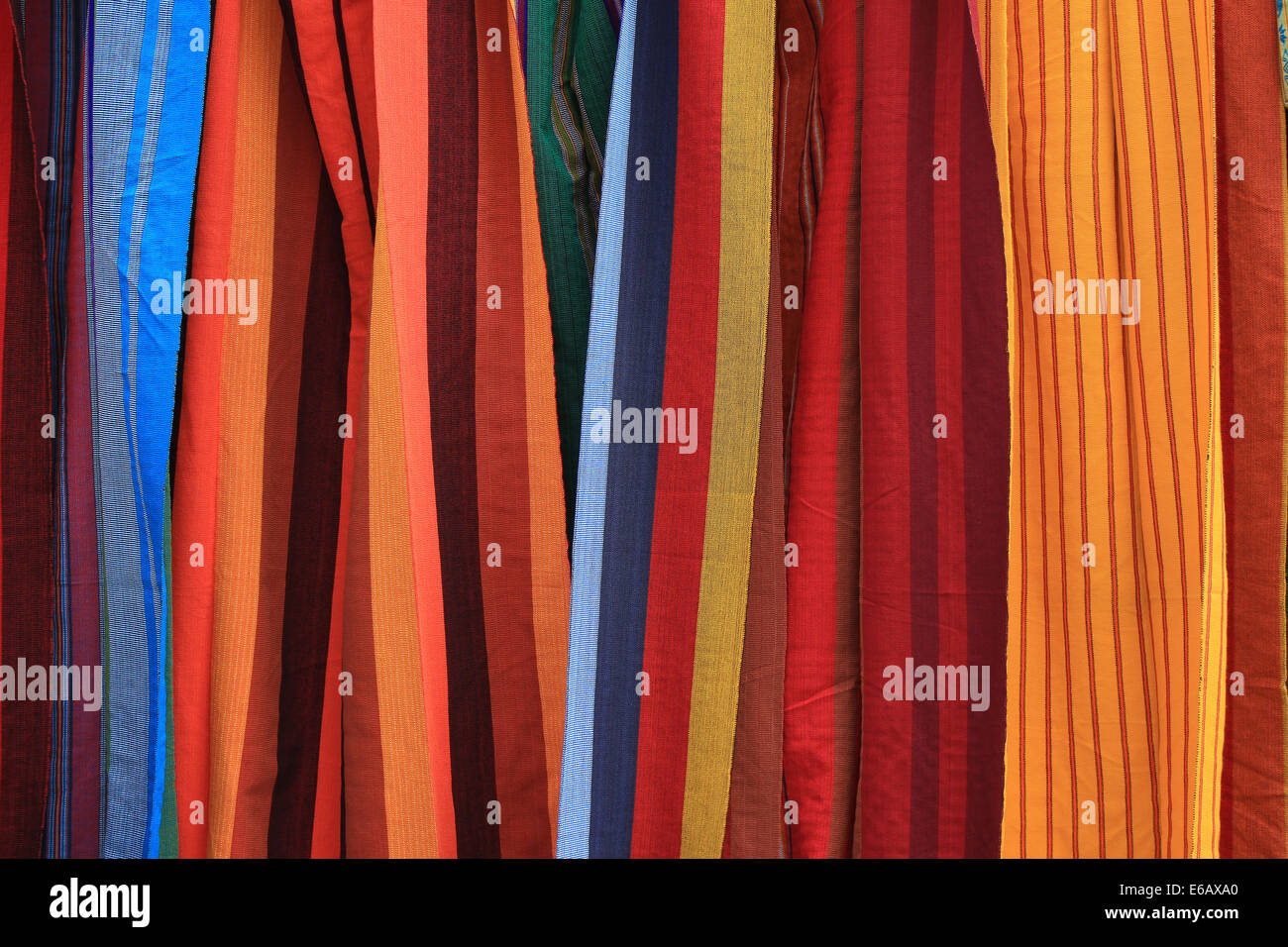 Handmade hammocks in a variety of colors and patterns for sale at the