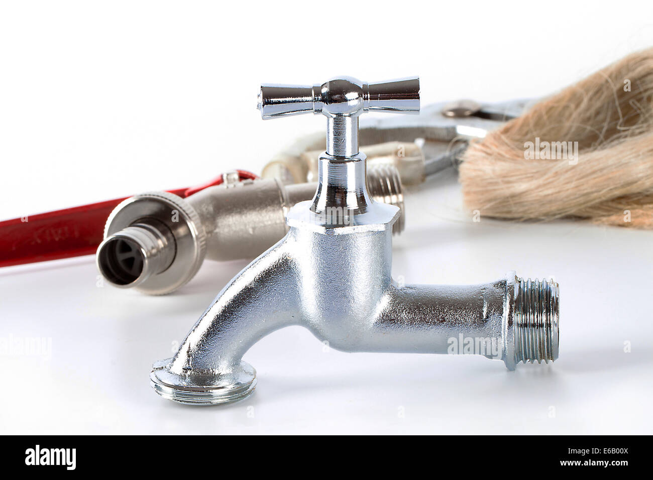 Faucet Water Supply Spare Parts Stock Photo 72770906 Alamy