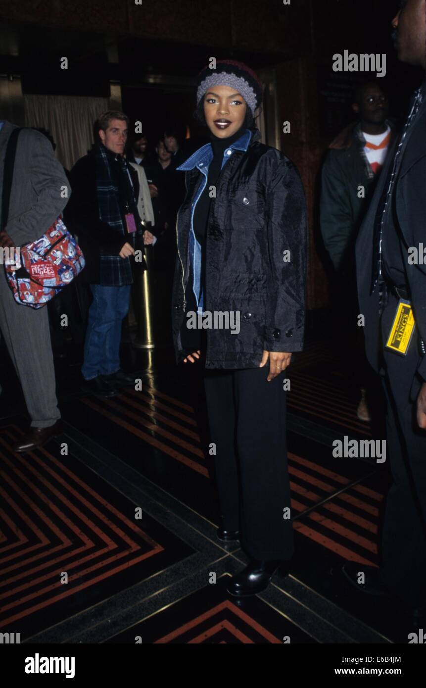 Lauryn Hill New York City Radio City Music Hall Screening Of When We Stock Photo Alamy