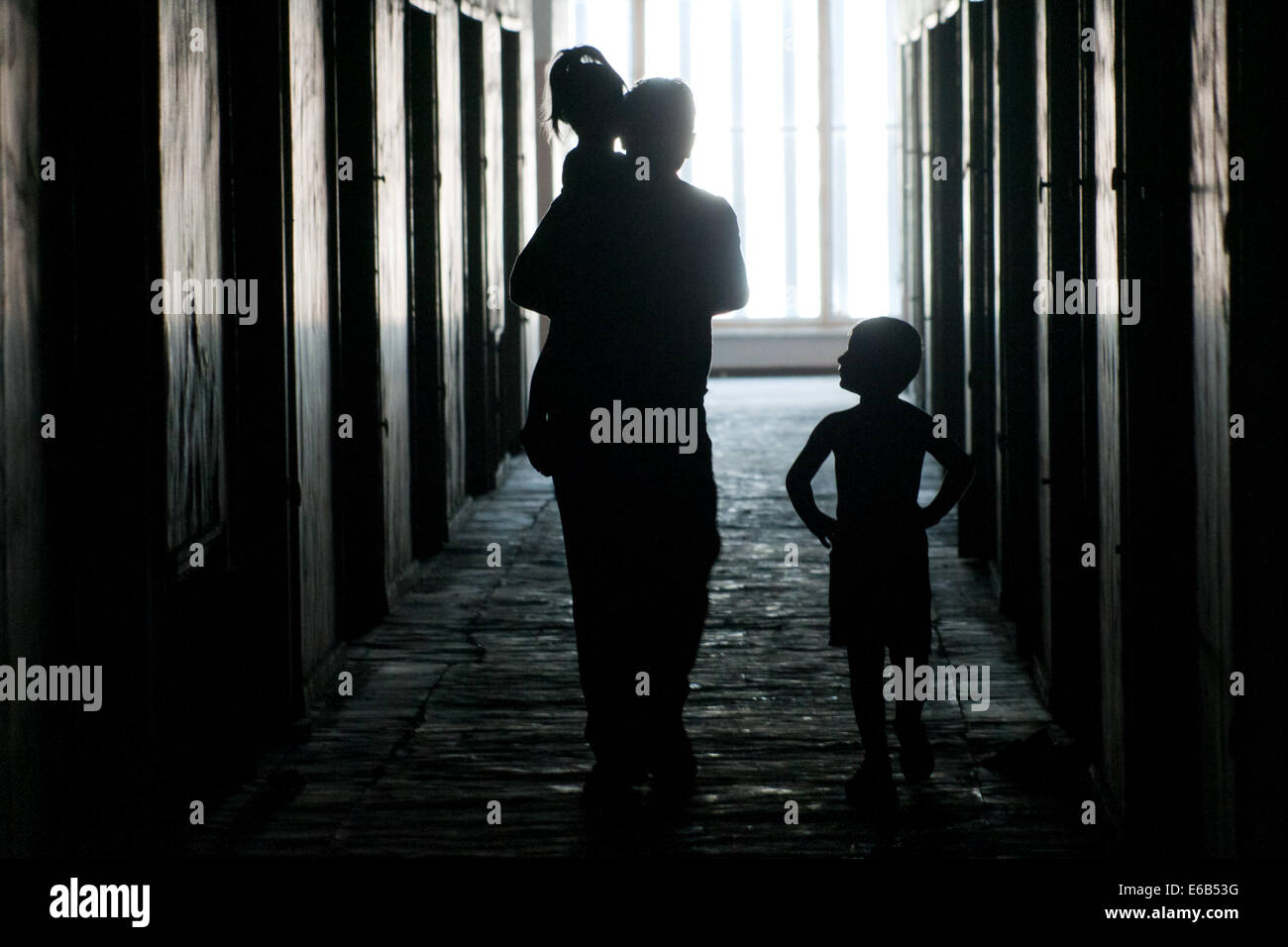 solitude,loneliness,family Stock Photo