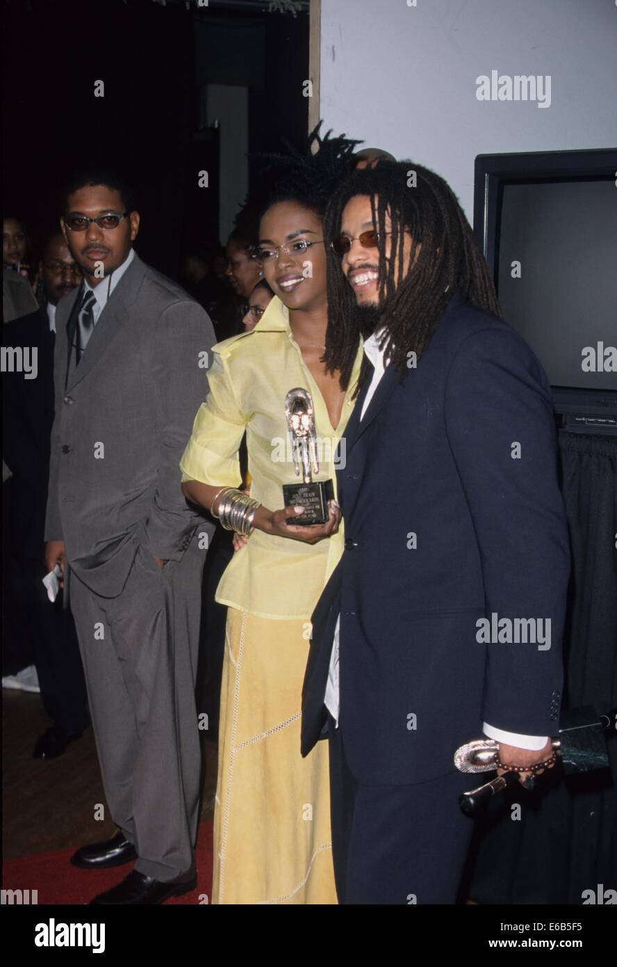 LAURYN HILL with Rohan Marley.The 13th Soul Train Awards at Shrine(09)