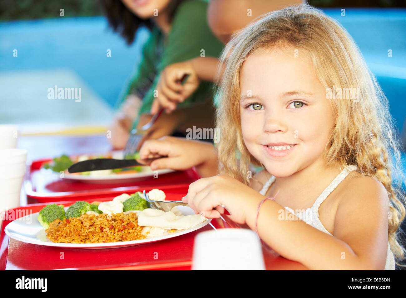 child,girl,healthy diet,eating Stock Photo