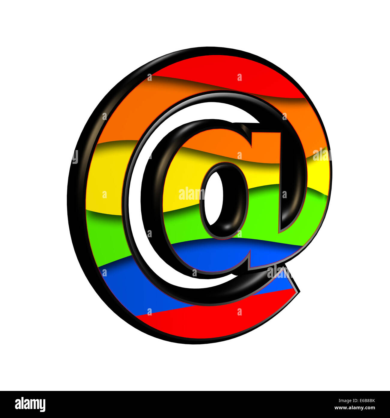 3d illustration email graphics hi-res stock photography and images - Alamy