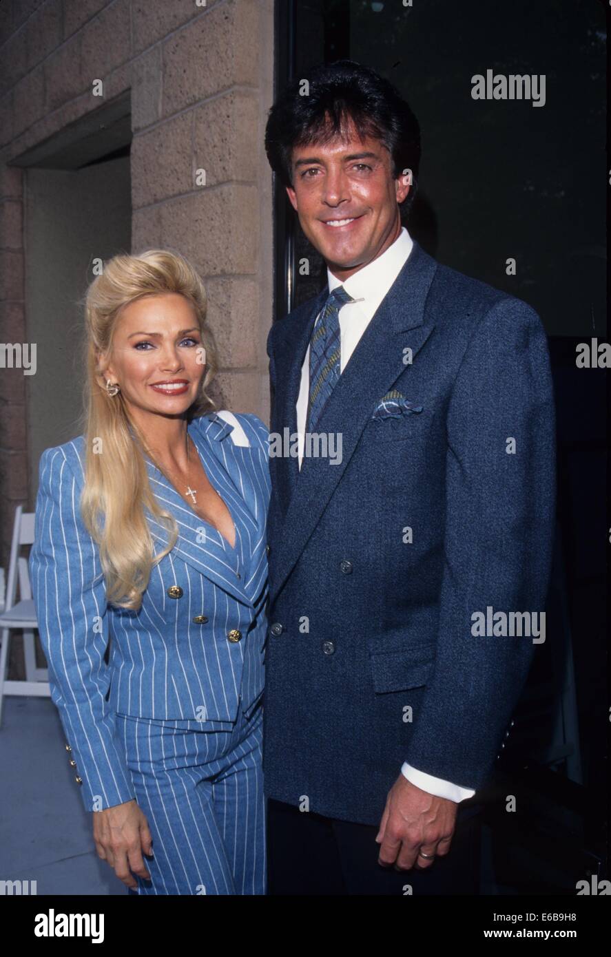 SUZANNE HUGHES with Mark Hughes.Women helping women Los Angeles Mission