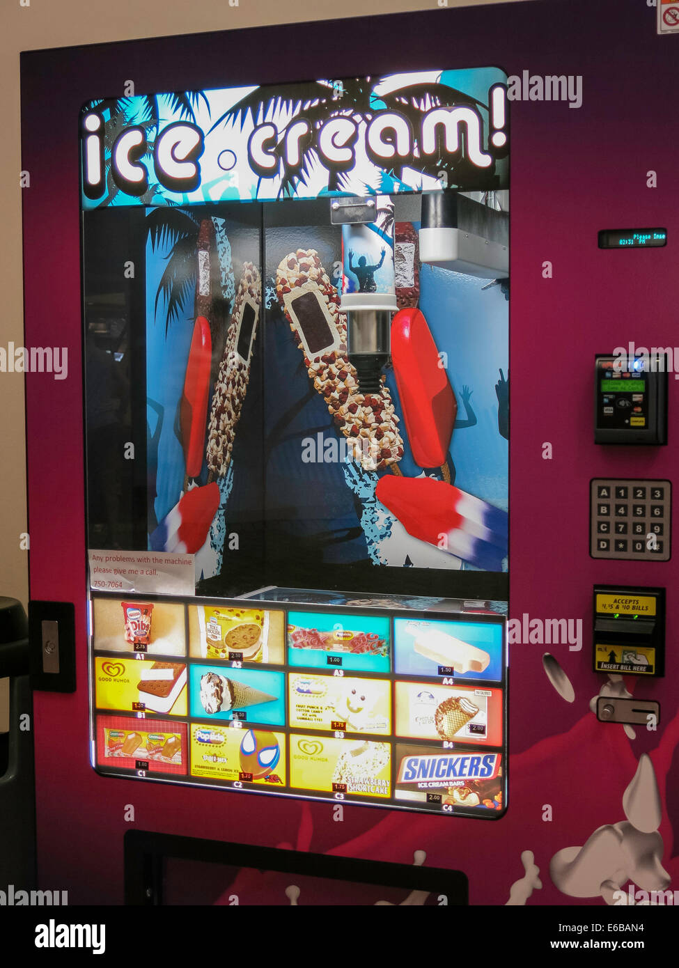 Ice cream vending machine hires stock photography and images Alamy