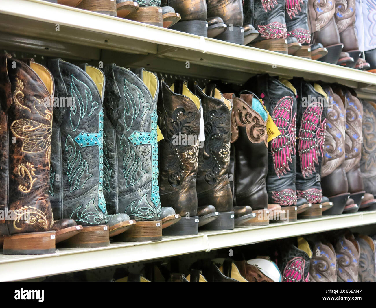 Western Cowboy Boots, Big R Ranch Store, Great Falls, Montana, USA ...