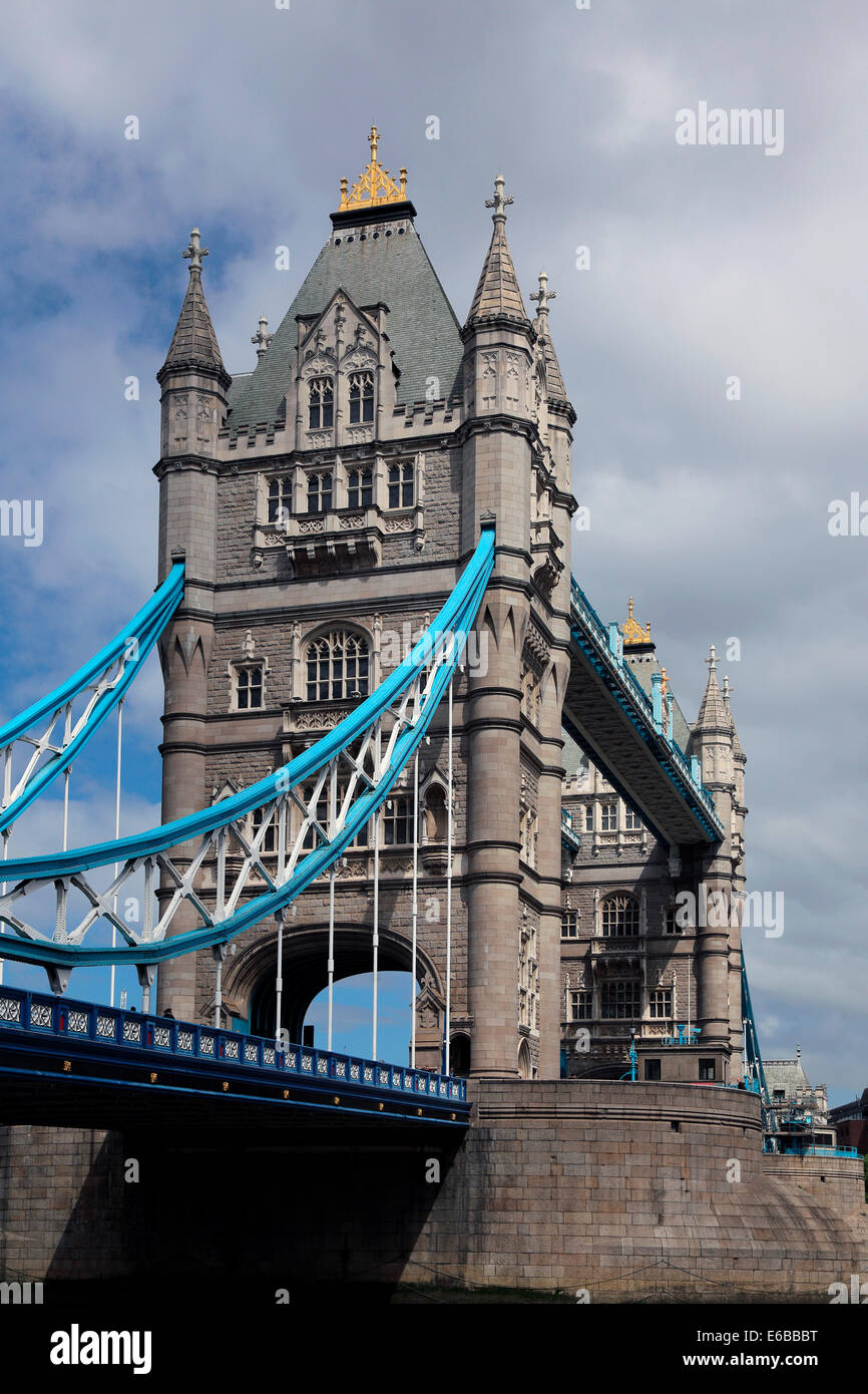 Großbritannien Great Britain London Tower Bridge Stock Photo