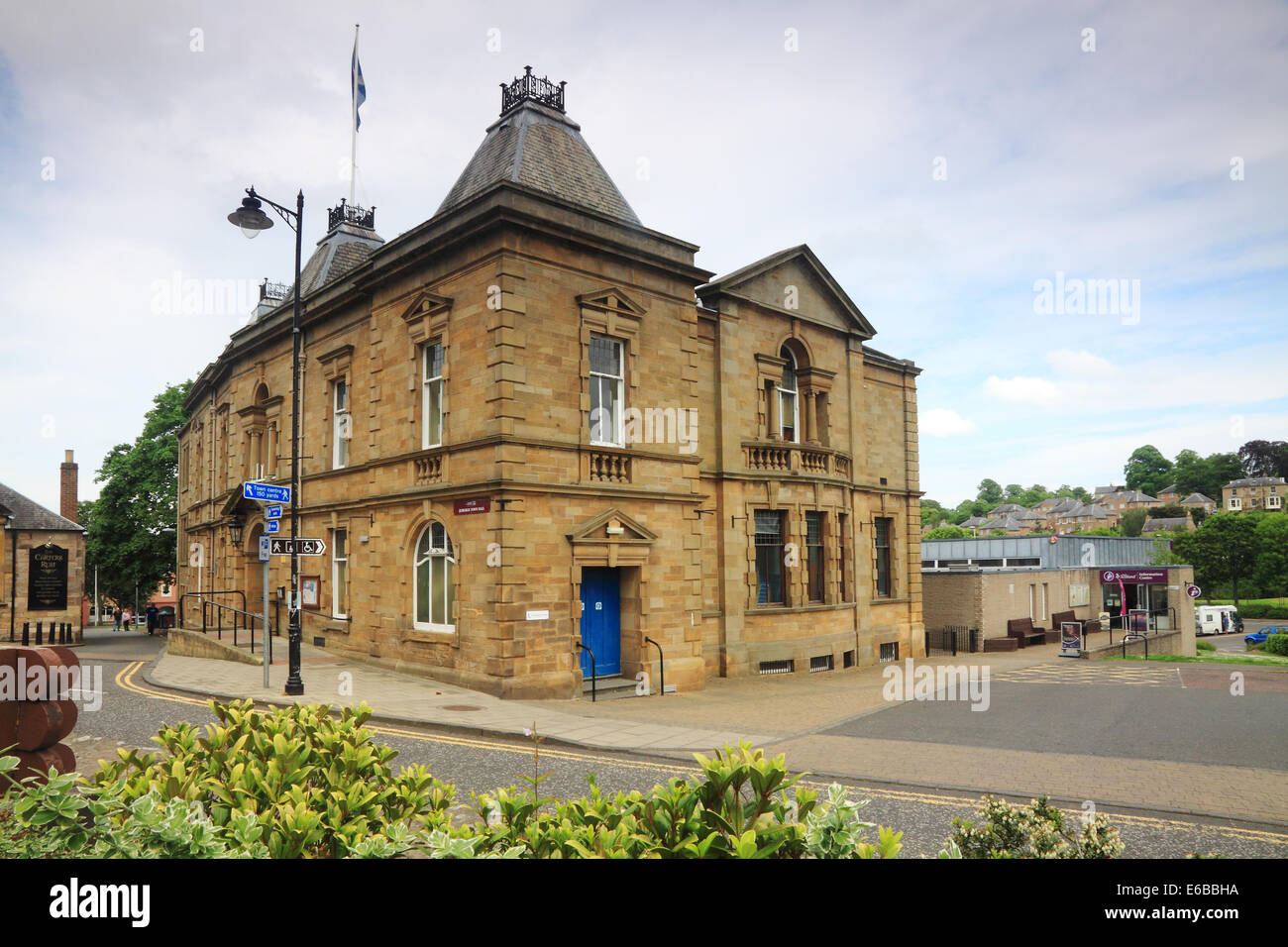 Jedburgh Town Hall, Scottish Borders, Scotland Stock Photo