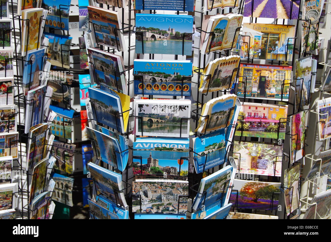 Postcards for sale Stock Photo Alamy