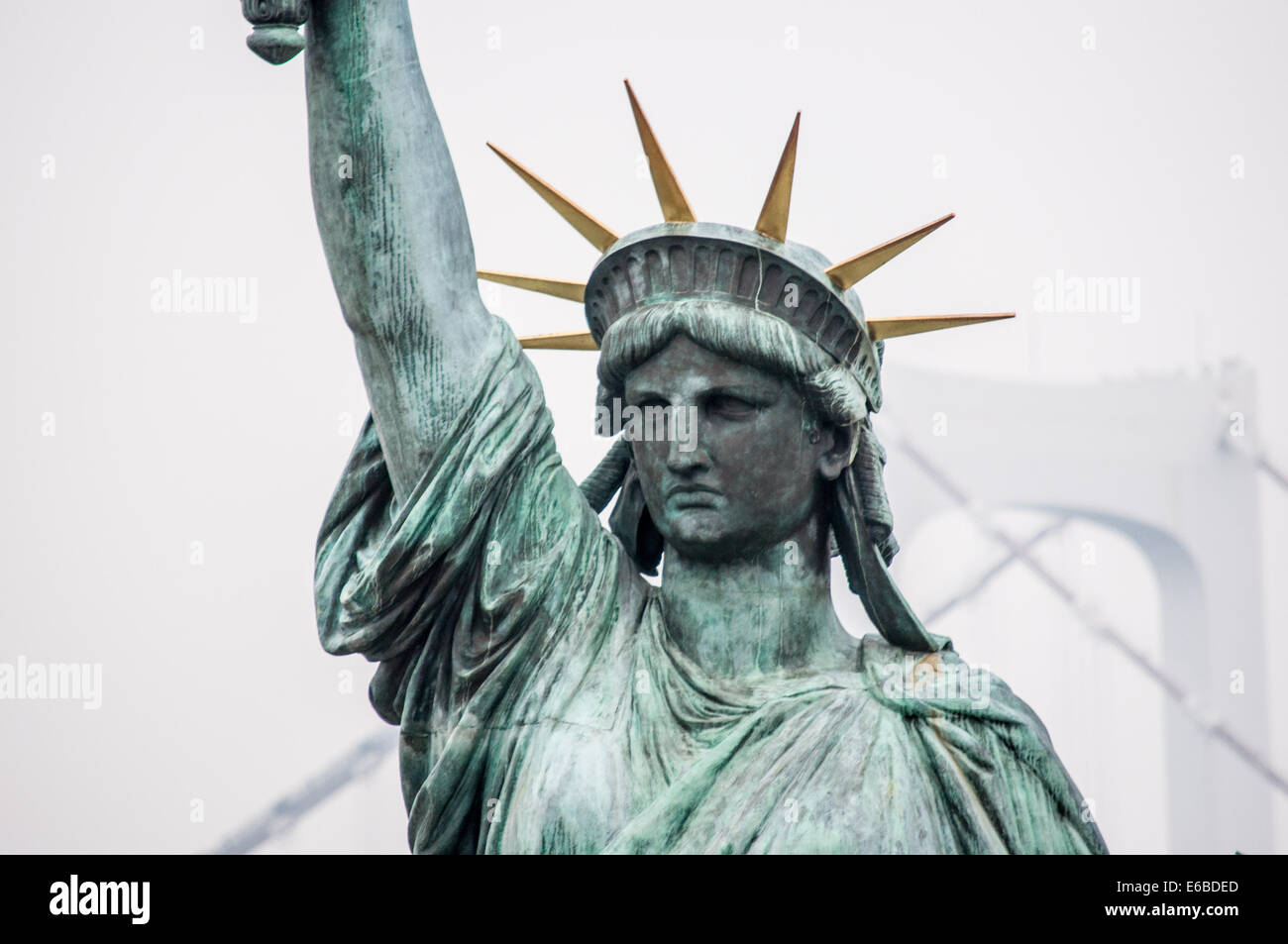 Tokyo Statue of Liberty Stock Photo