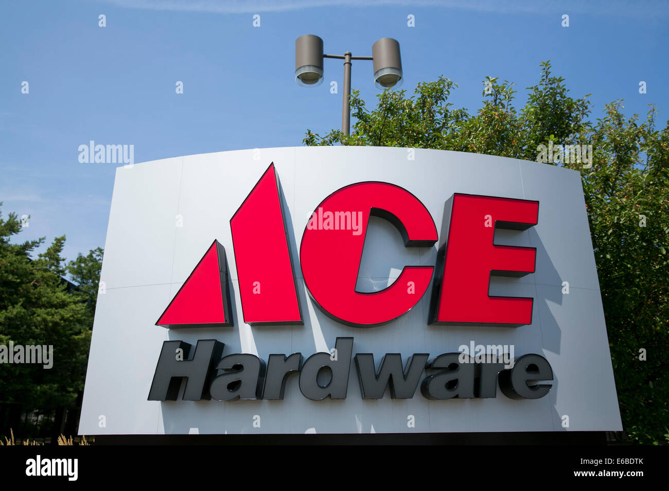 The headquarters of Ace Hardware in Oak Brook, Illinois. Stock Photo
