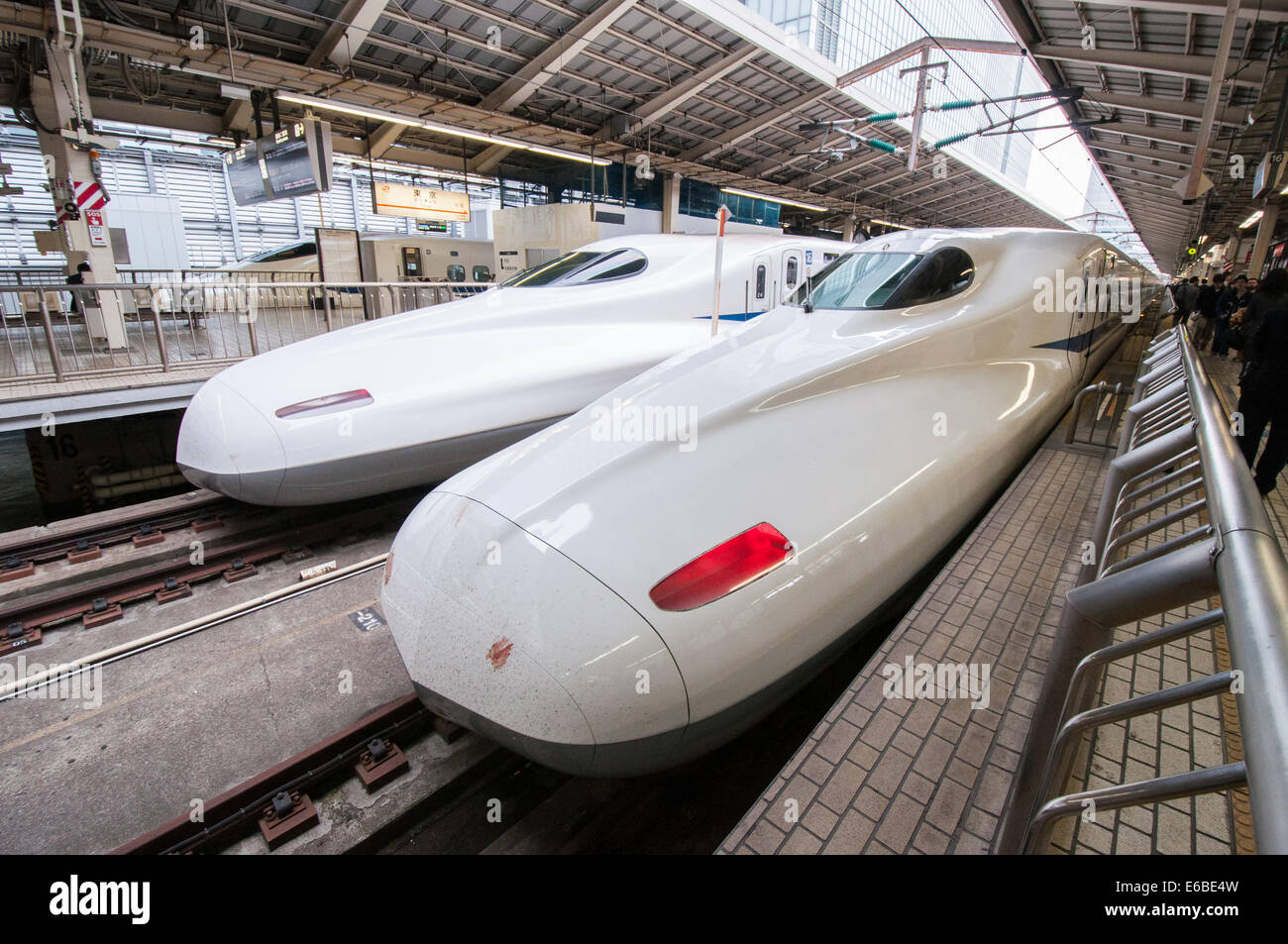 Shinkansen to Kyoto Stock Photo