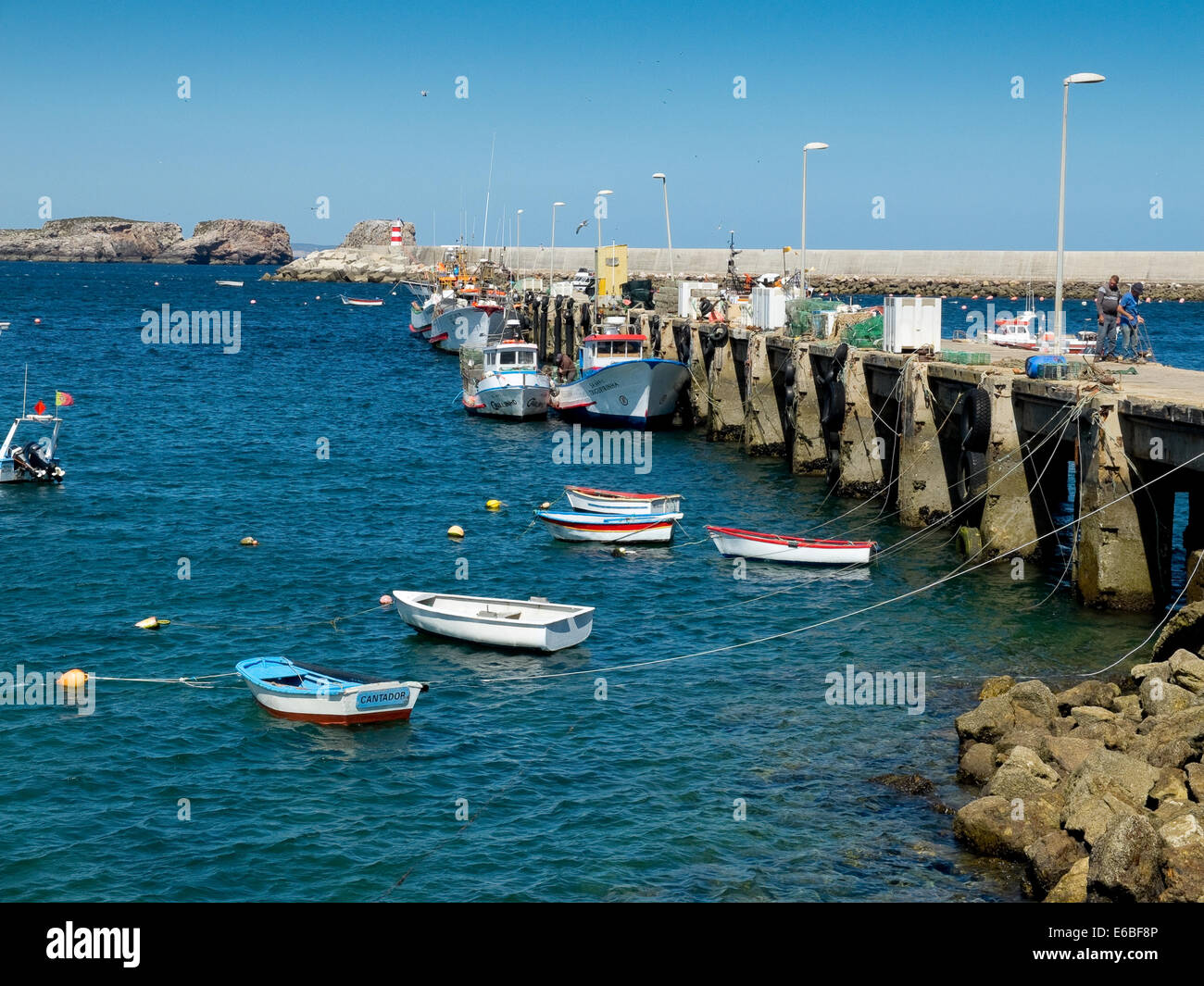 Marina of Sagres in Algarve. Portugal Stock Photo - Alamy
