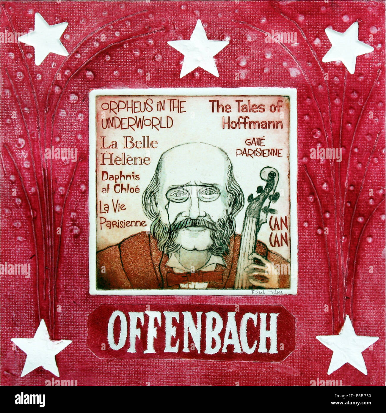 Jacques Offenbach, French composer, 1819 1880 Stock Photo Alamy