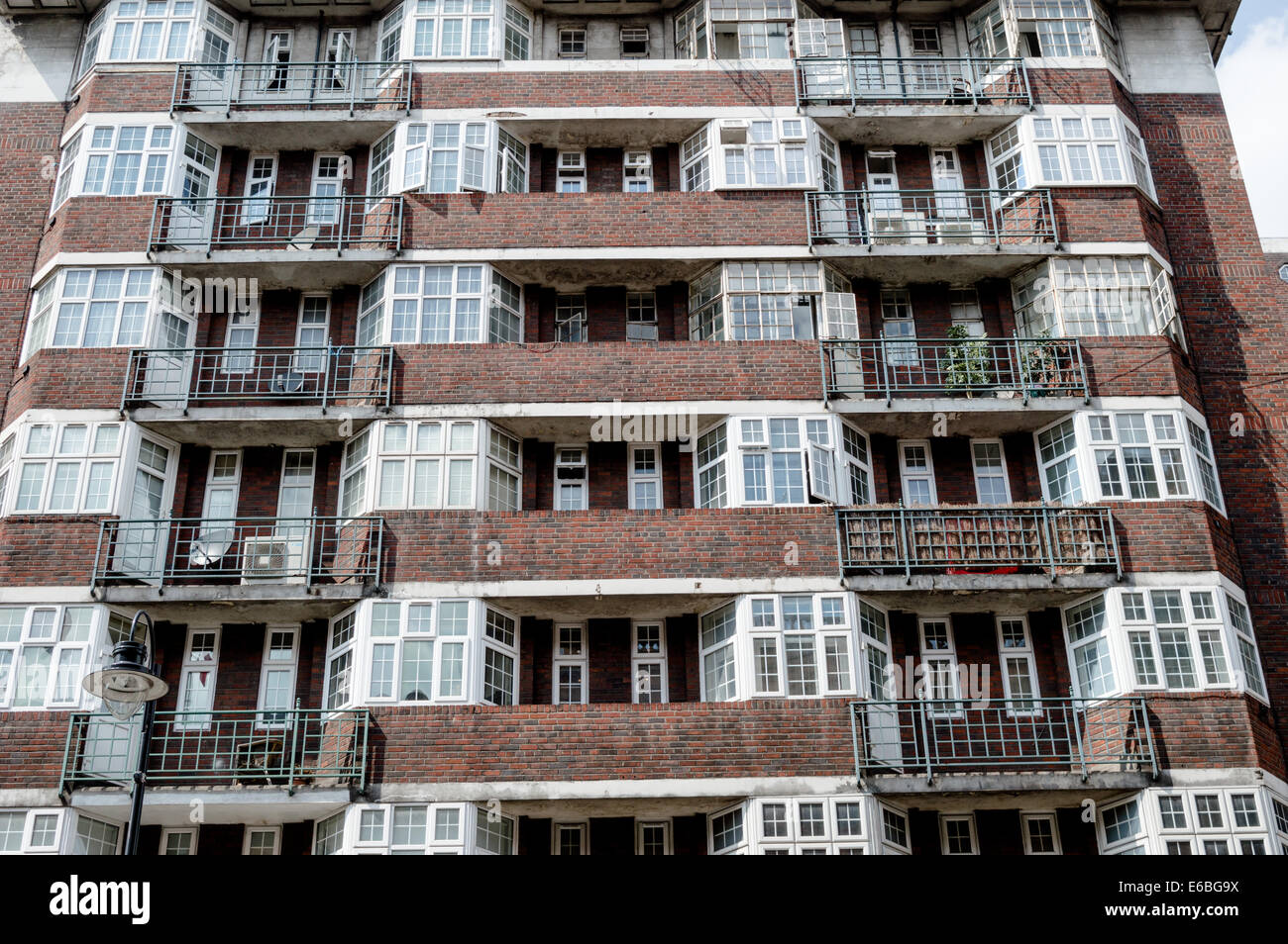 Exterior of Princes Court apartment building opposite Harrods