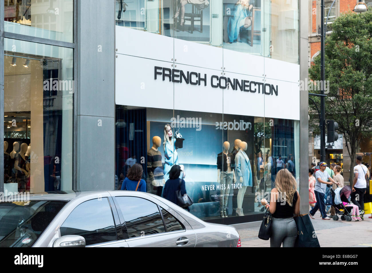 French Connection clothing store on Oxford Street, Knightsbridge, London  Stock Photo - Alamy