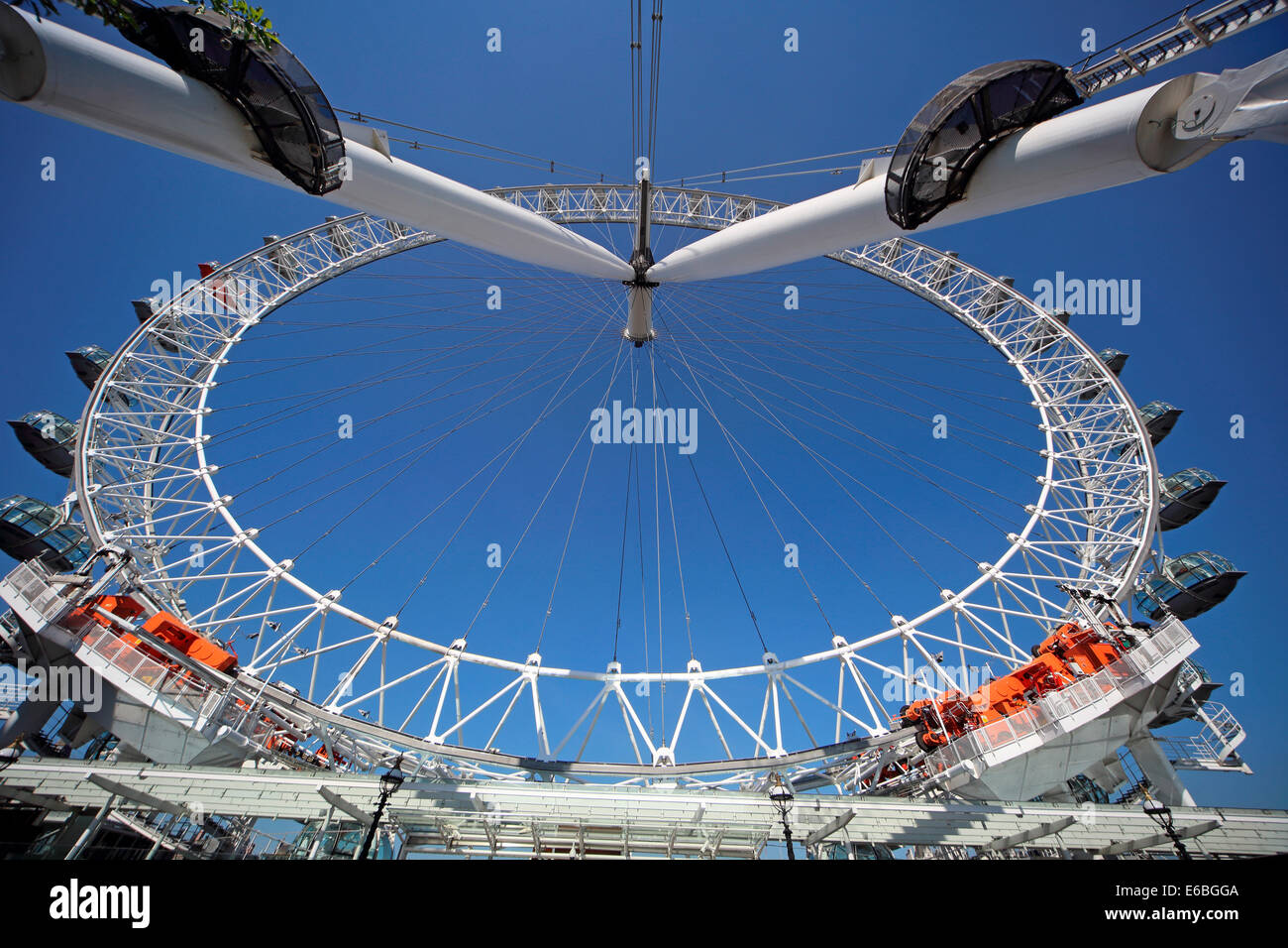 Großbritannien Great Britain London London Eye Millennium Wheel Stock Photo