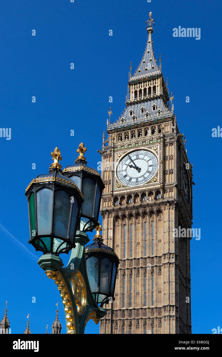 Großbritannien Great Britain London City of Westminster  Big Ben Stock Photo