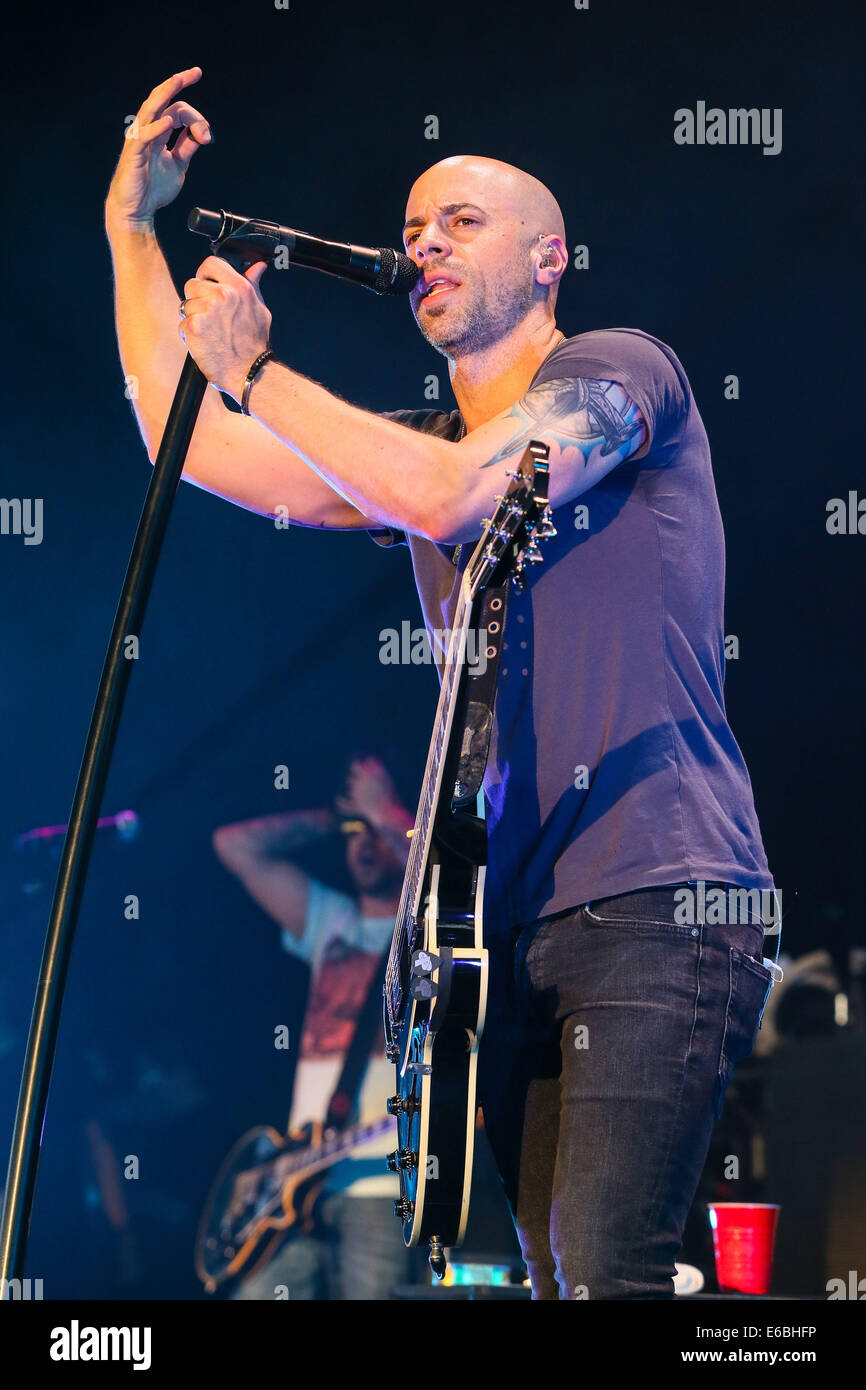 Raleigh, North Carolina, USA. 8th July, 2014. Music artist DAUGHTRY ...
