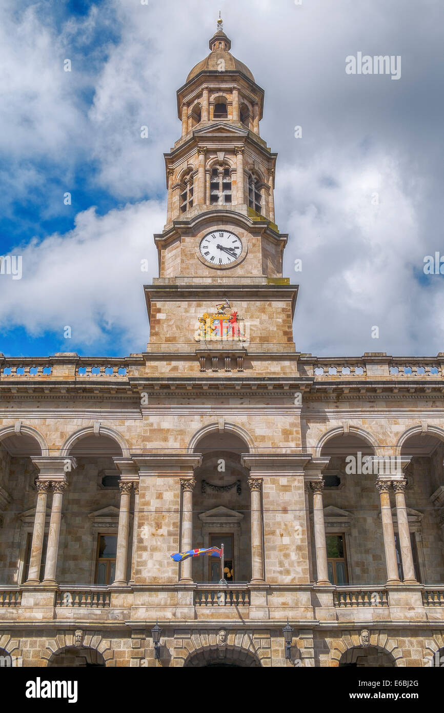 The adelaide town hall in adelaide the capital city of south australia