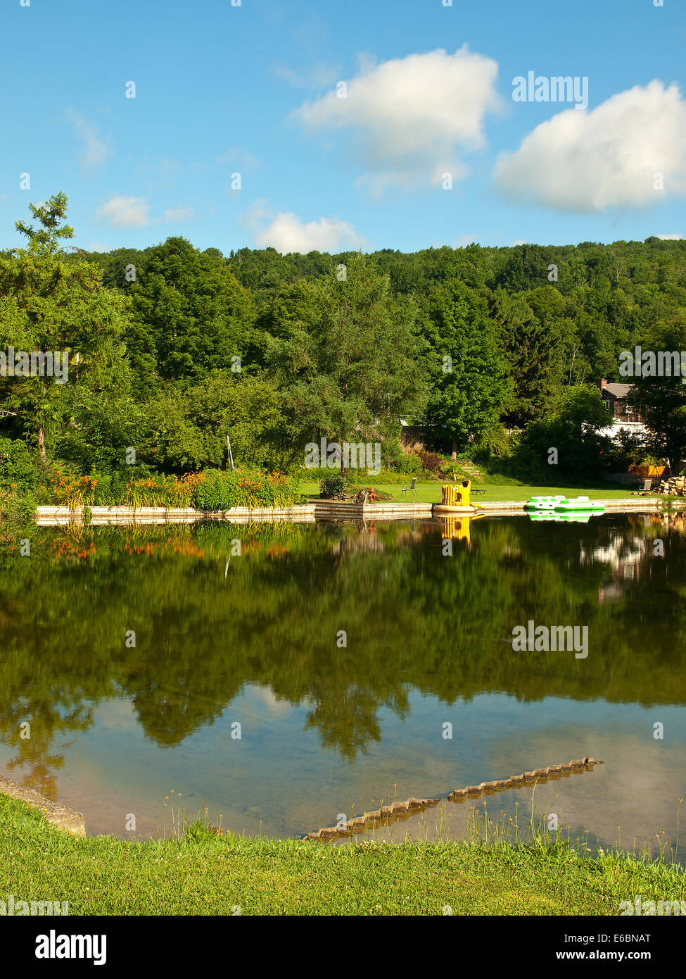Little York Lake, New York Stock Photo Alamy