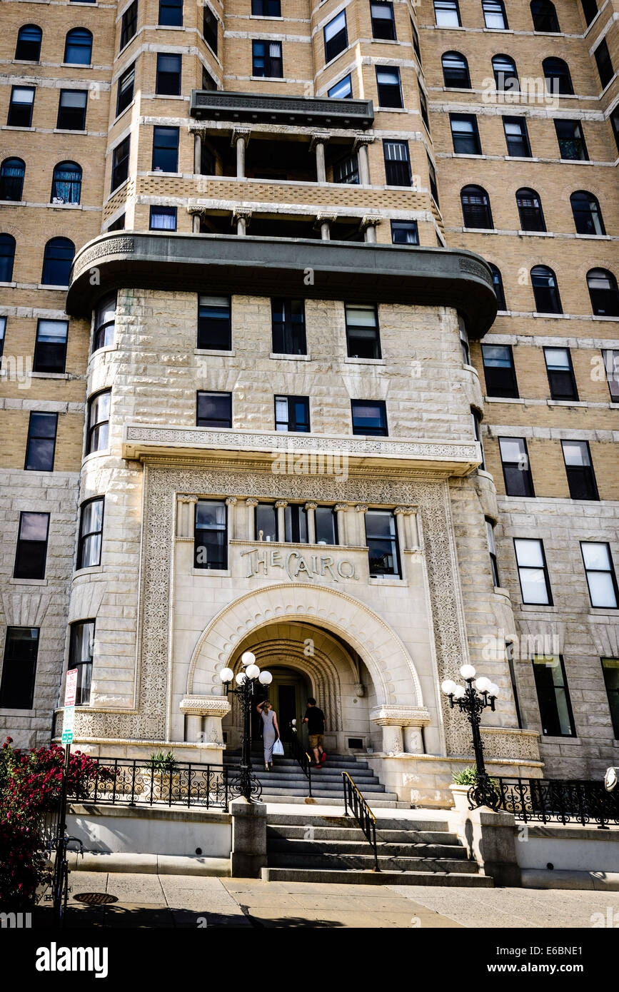 The Cairo, 1615 Q Street NW, Washington DC Stock Photo Alamy
