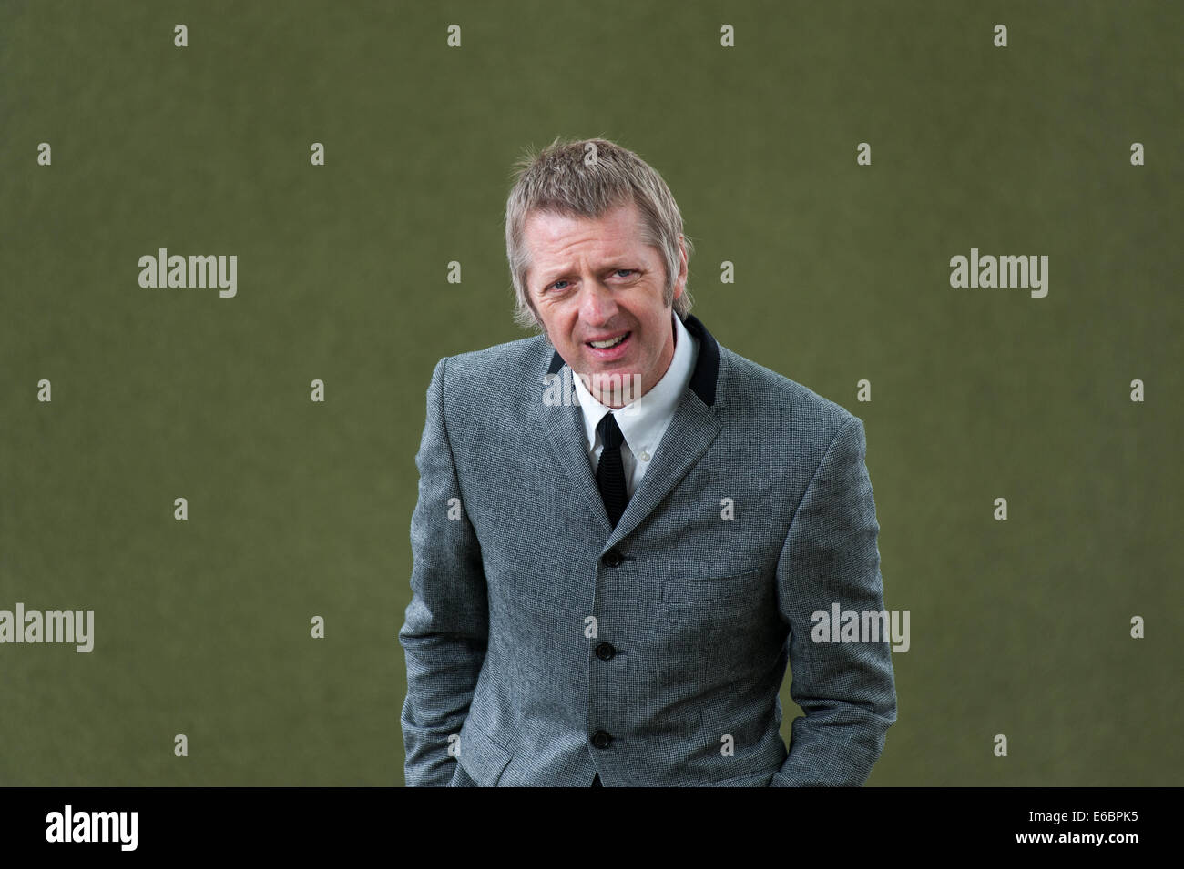 Belfast novelist Glenn Patterson attending the Edinburgh International