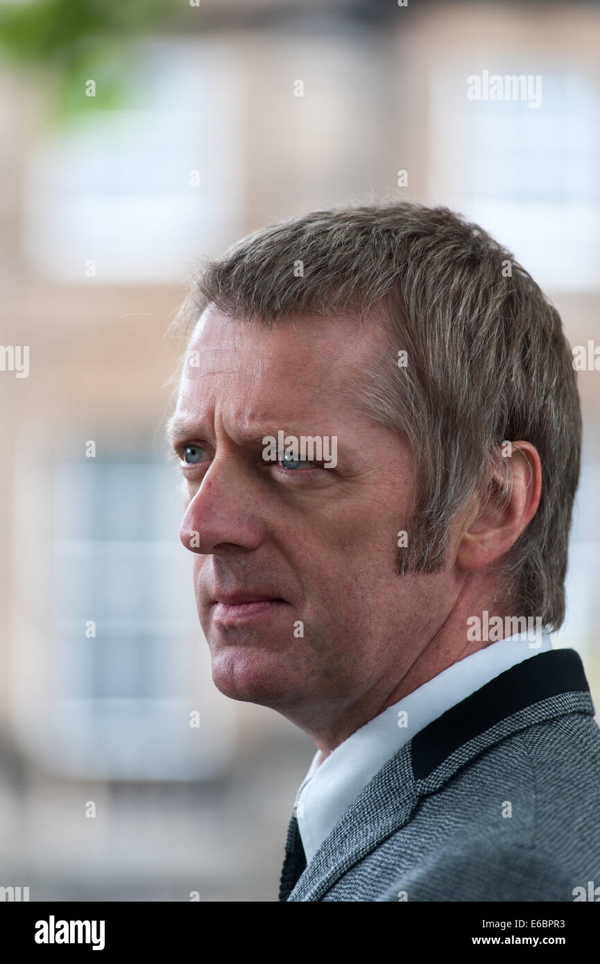 Belfast novelist Glenn Patterson attending the Edinburgh International