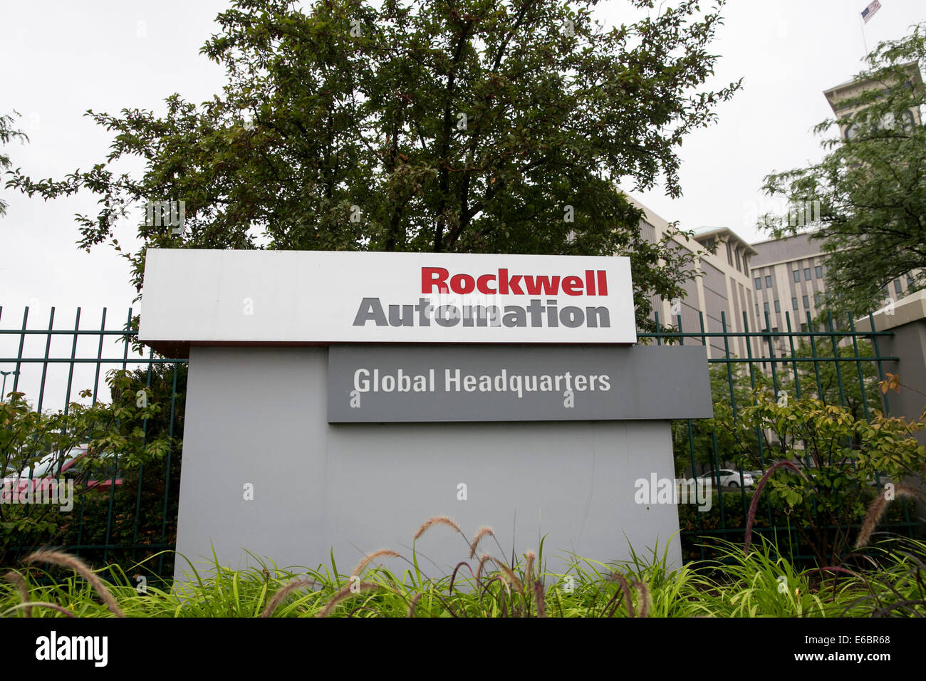 The headquarters of Rockwell Automation in Milwaukee, Wisconsin Stock
