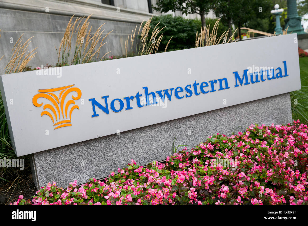 The headquarters of Northwestern Mutual in Milwaukee, Wisconsin. Stock Photo