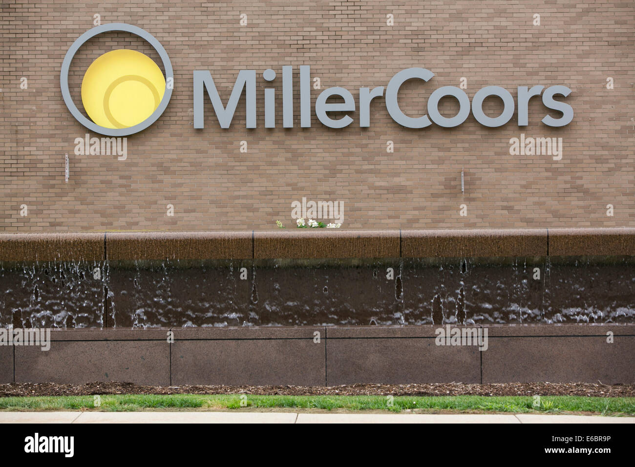 The MillerCoors brewery in Milwaukee, Wisconsin. Stock Photo