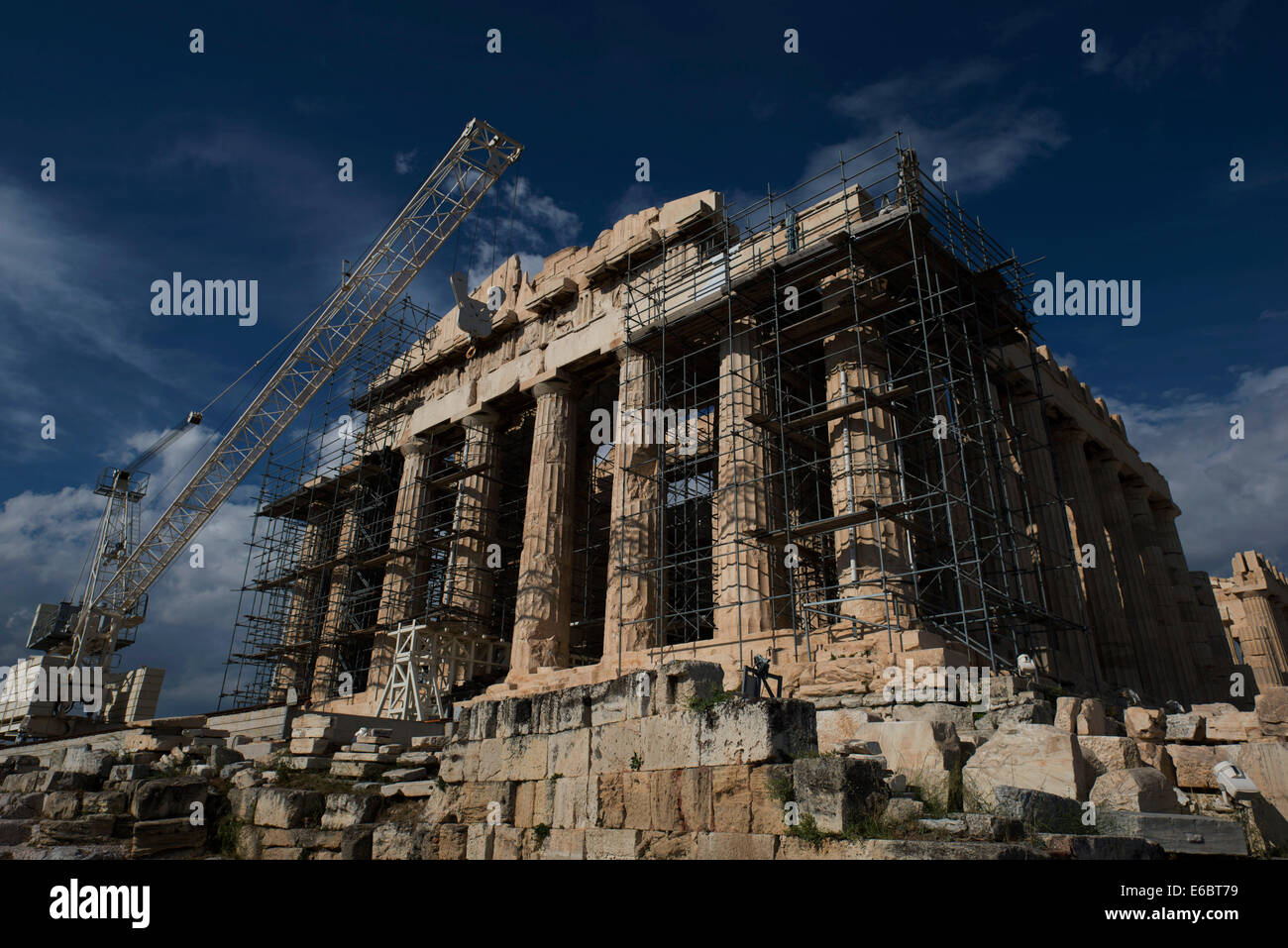 Acropolis of Athens, Athens, Greece Stock Photo