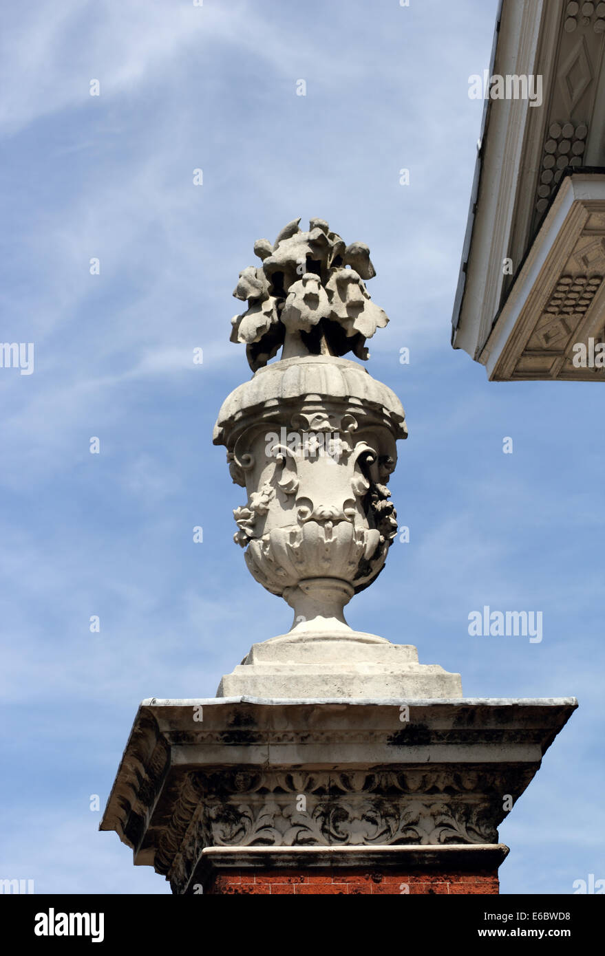 Ornamental architecture, Kensington Gardens, London, England, UK Stock Photo