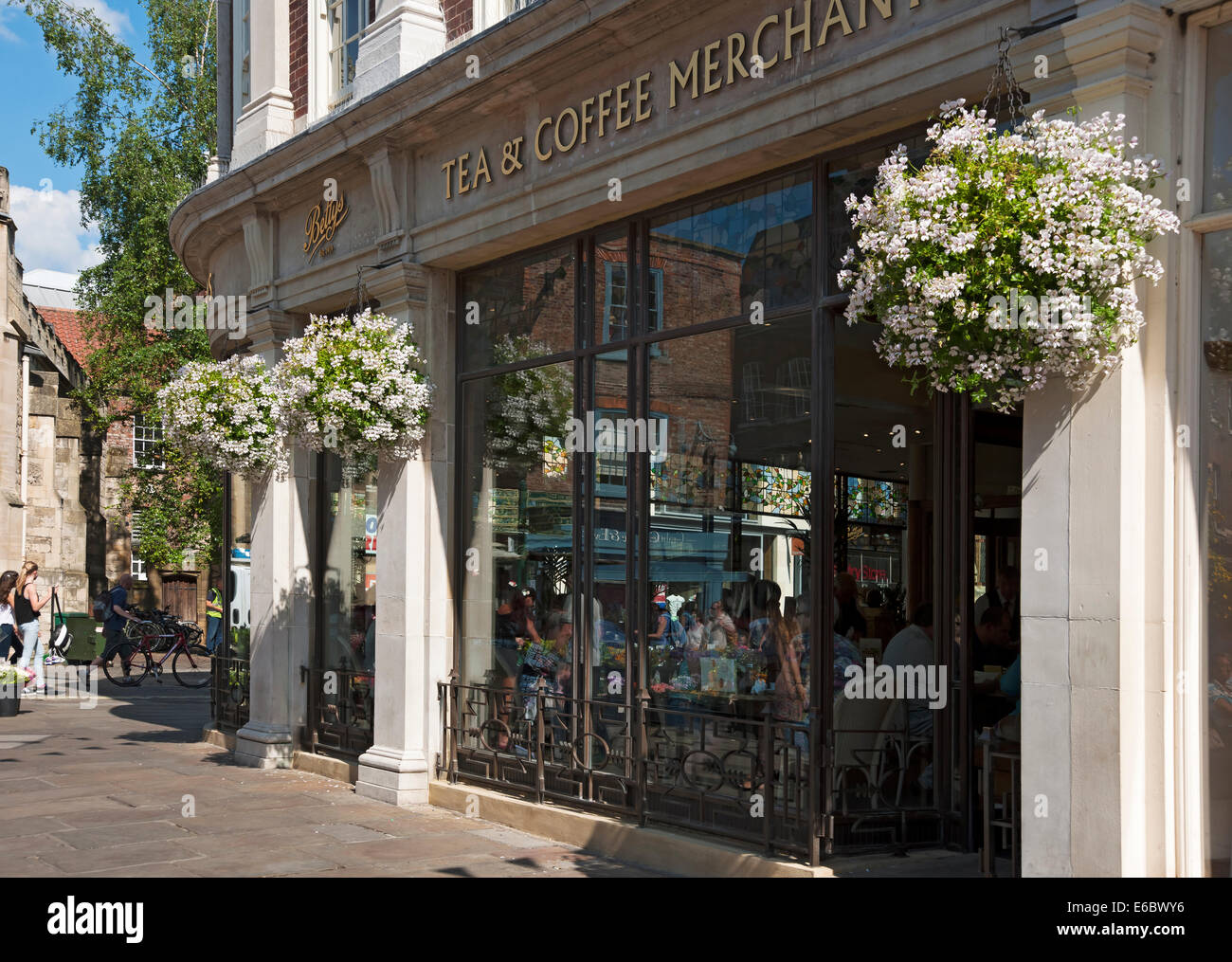 Bettys cafe and tea rooms in summer York North Yorkshire England UK United Kingdom GB Great Britain Stock Photo