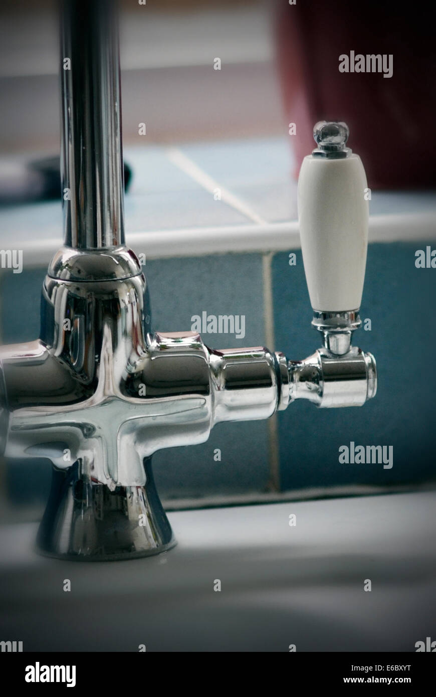 kitchen mixer tap Stock Photo Alamy