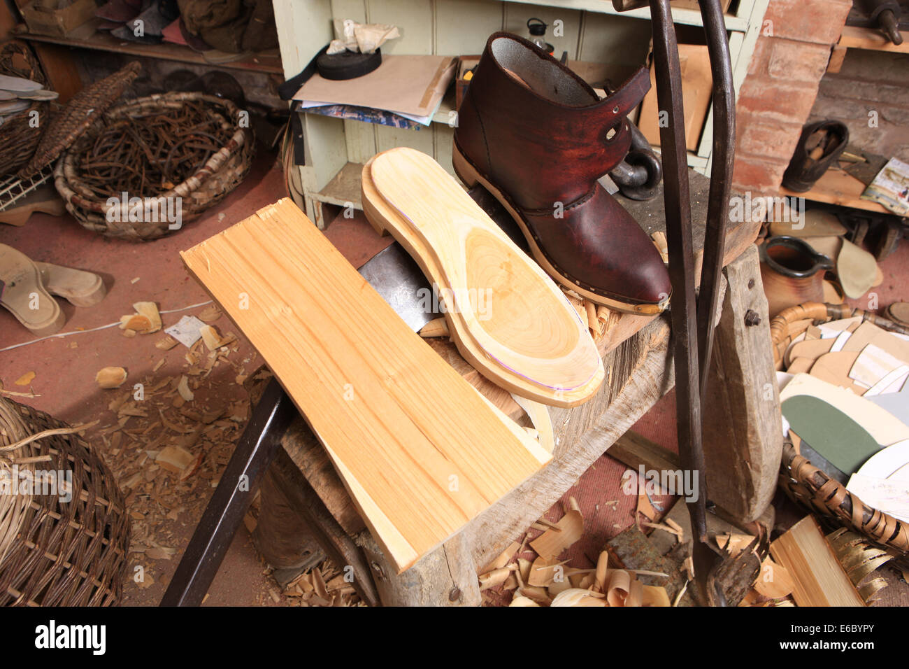 Clog making hires stock photography and images Alamy