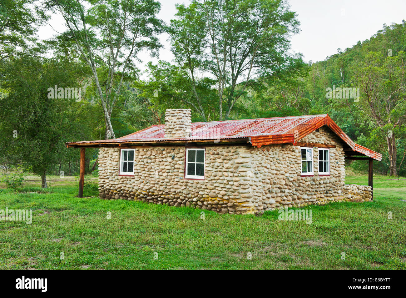 Keebles Hut in Kosciuszko National Park. Stock Photo