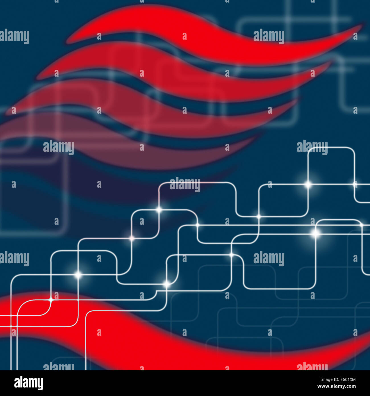 Electronic Circuit Meaning High Tech And Technical Stock Photo Alamy