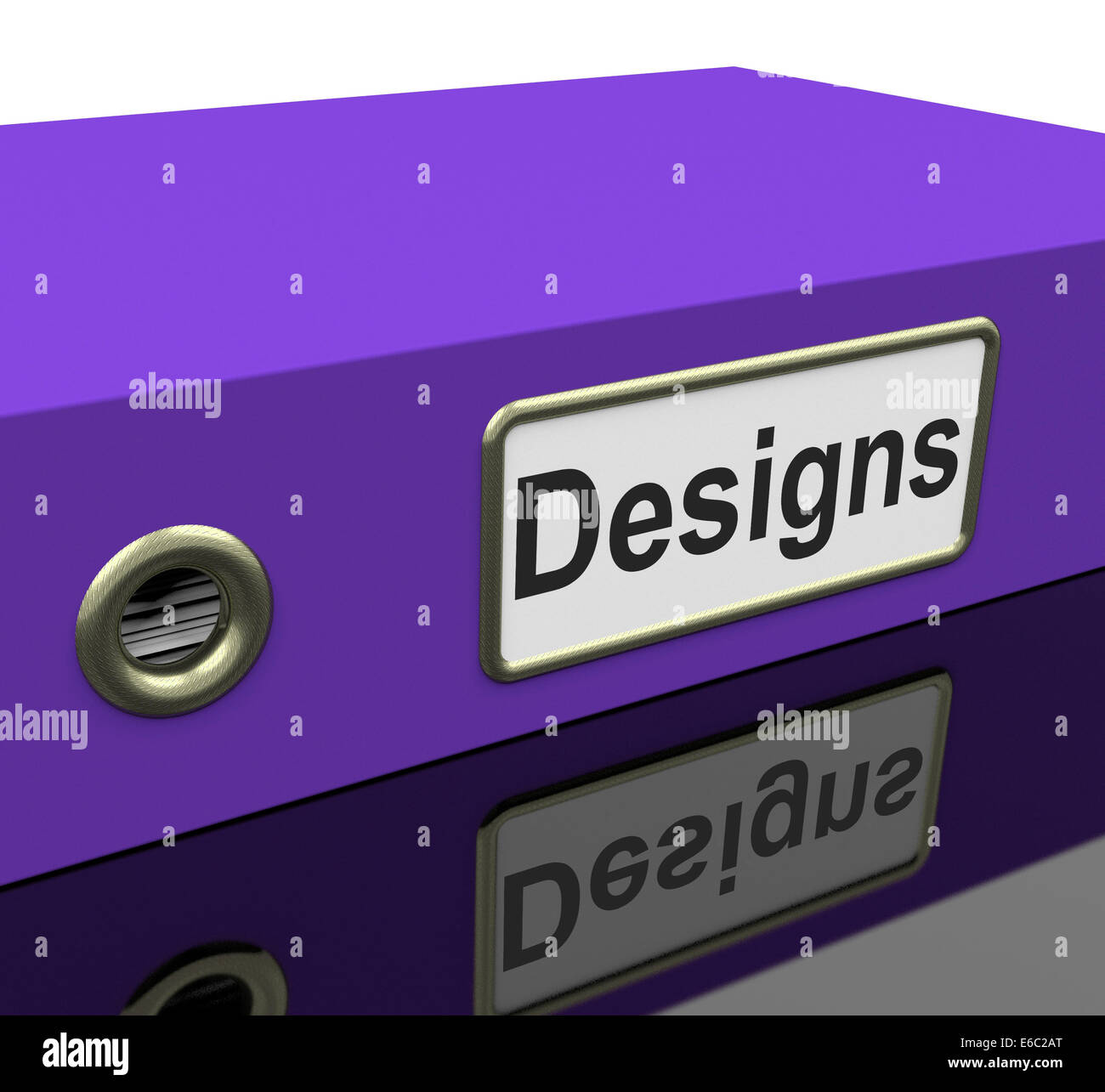 2 Design Files Designs File Showing Layouts Diagram And Binder Stock Photo - Alamy