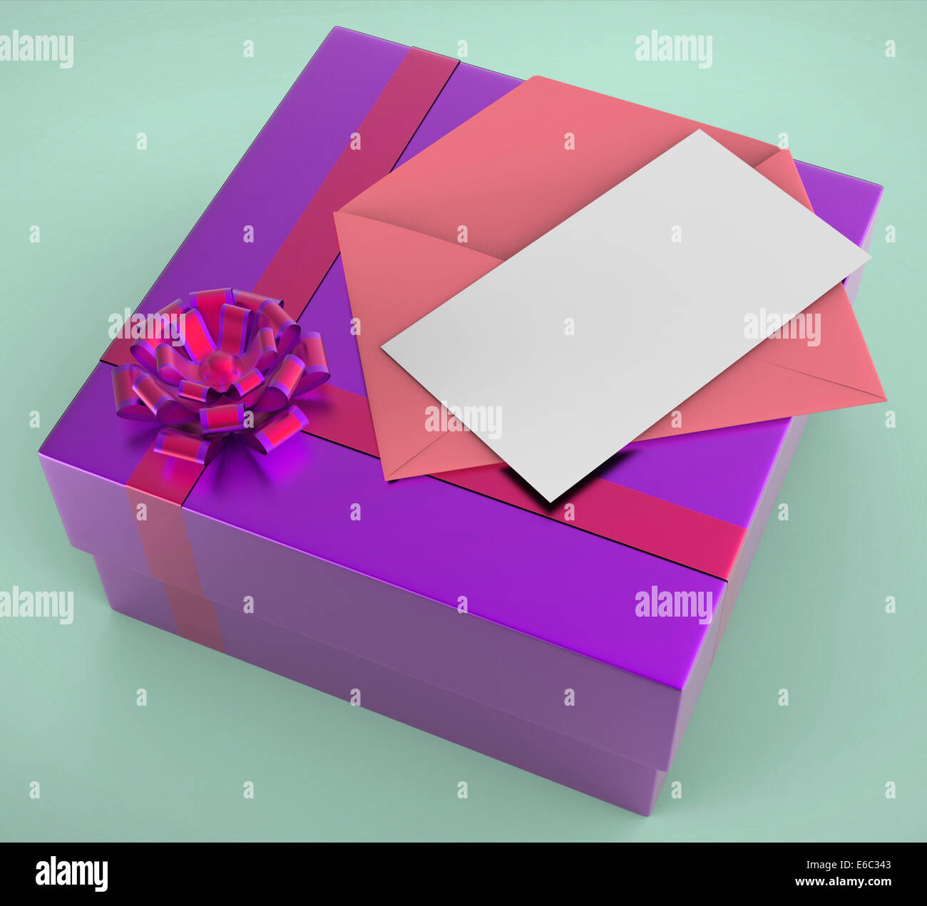 Gift Tag Meaning Greeting Card And Present Stock Photo Alamy