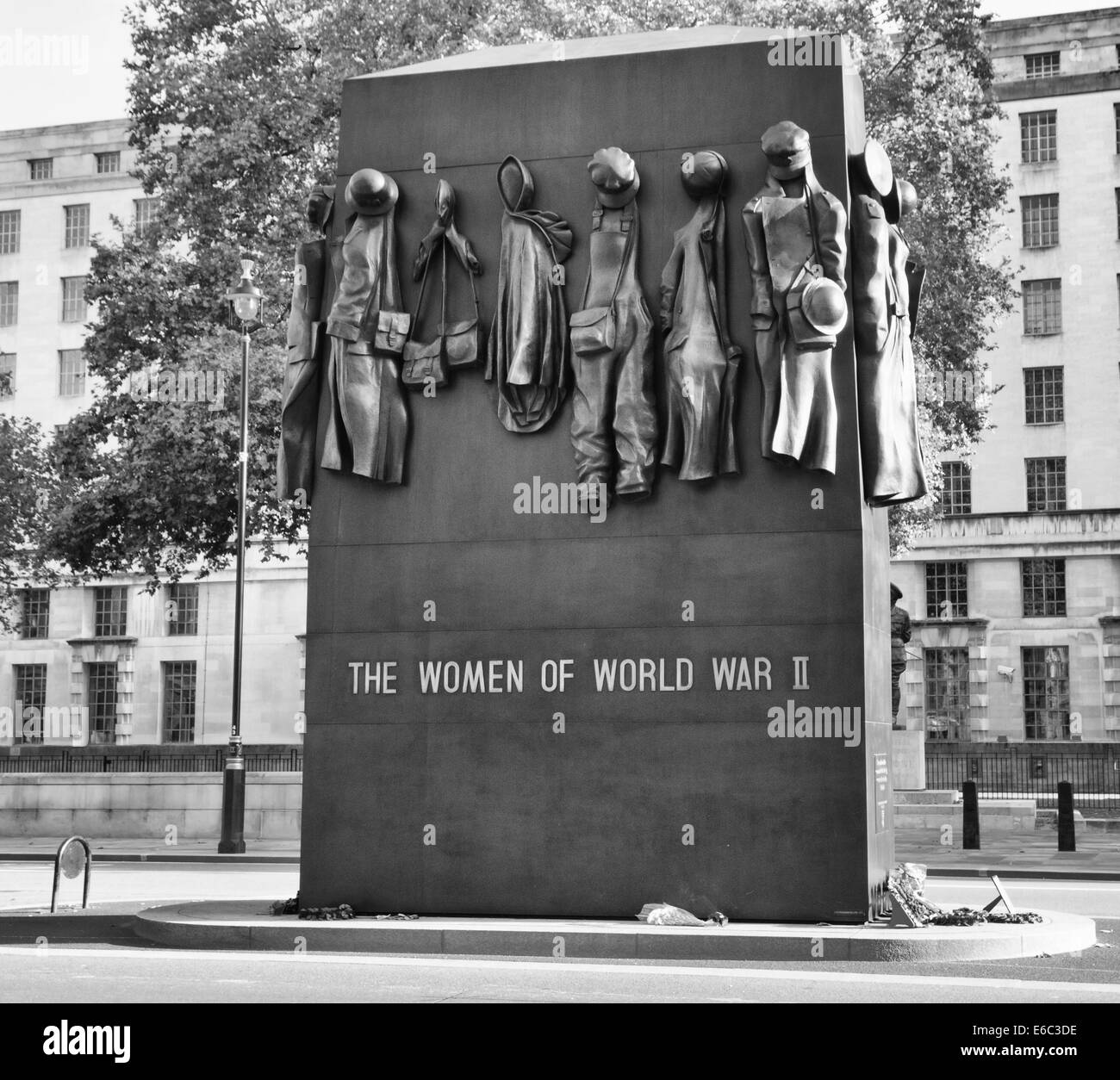 Monument to the Women of World War 2. Stock Photo