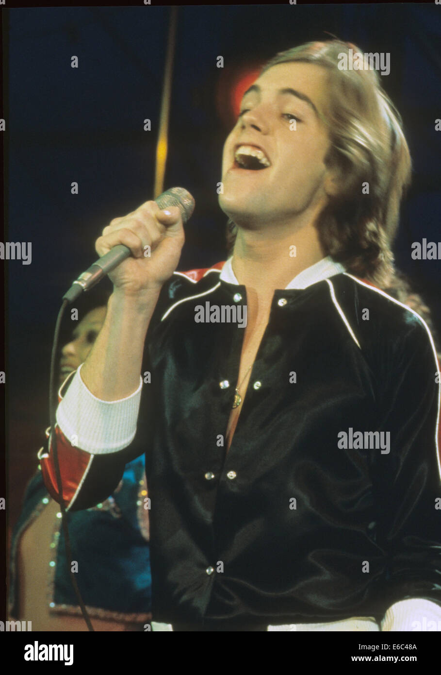 SHAUN CASSIDY US singer about 1976 Stock Photo