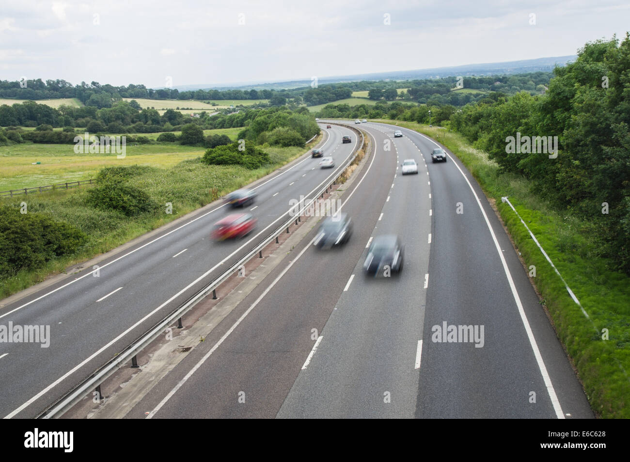 A21 road near Sevenoaks Kent England United Kingdom UK Stock Photo