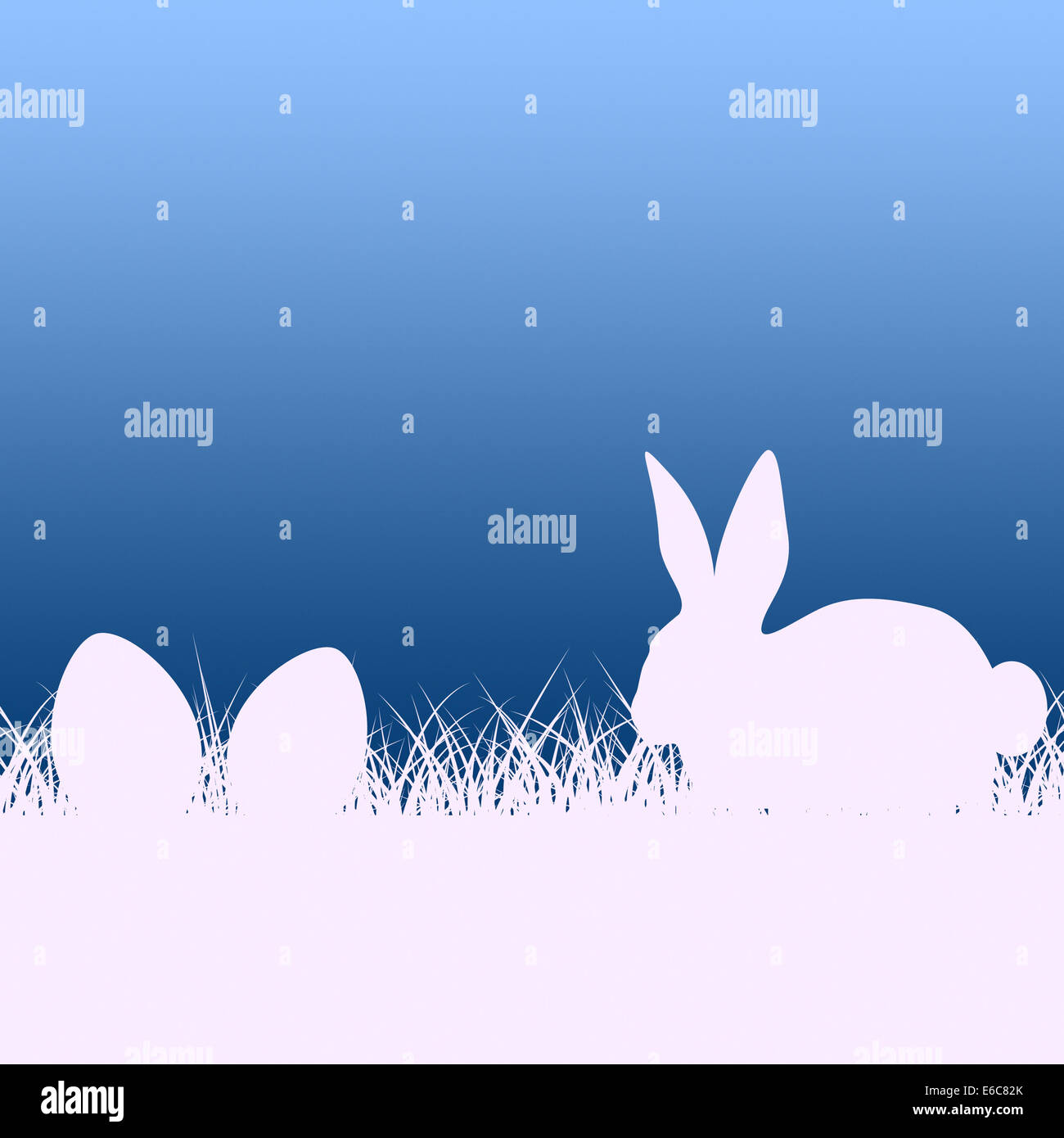 Easter Eggs Indicating Text Space And Copyspace Stock Photo - Alamy