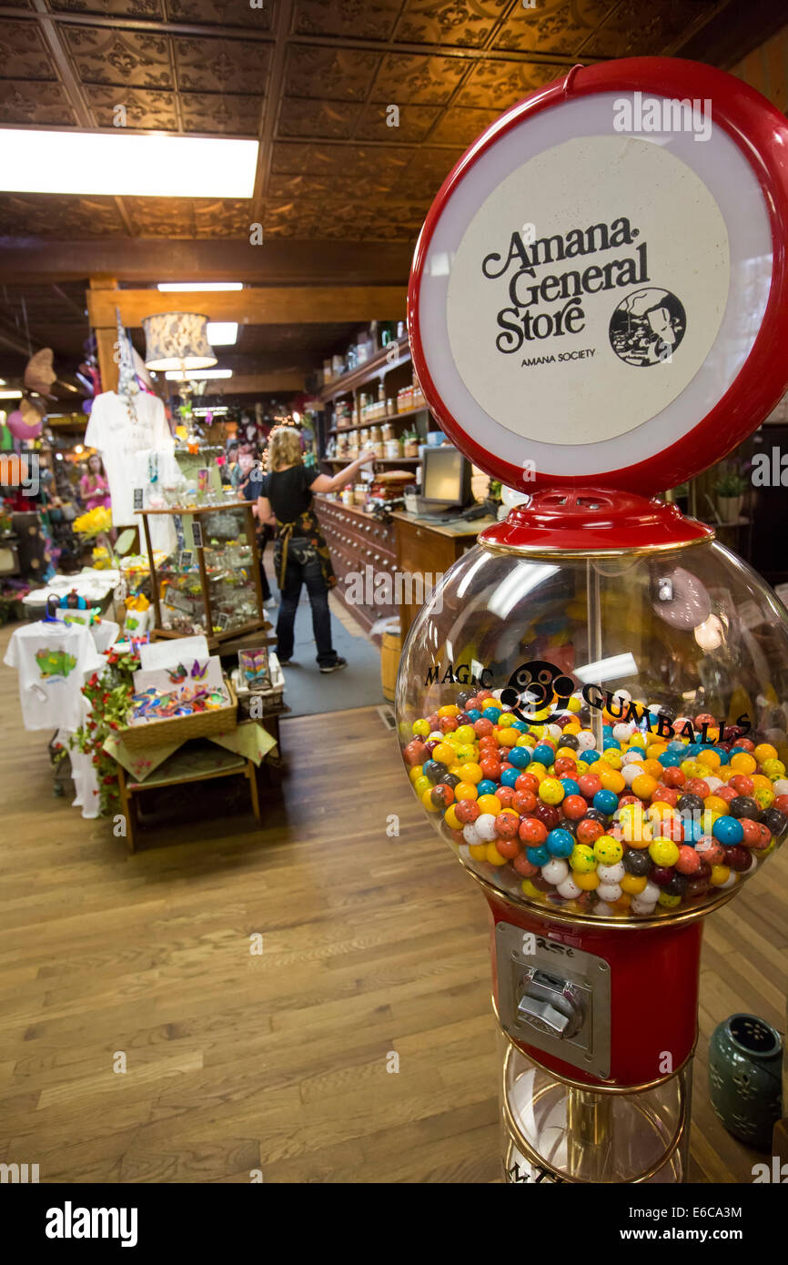 Amana, Iowa The Amana General Store at the formerly communal Amana