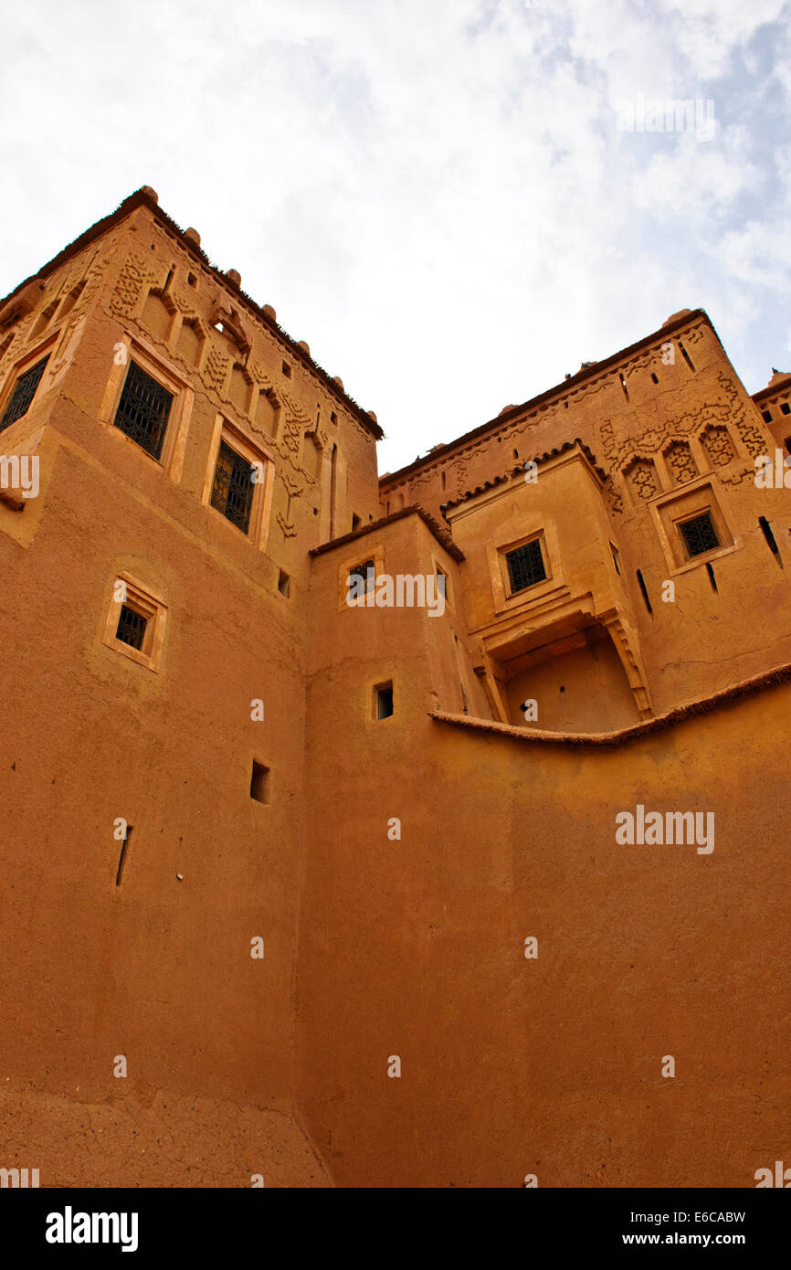 Kasbah De Taourirt Interiors Views From Carpet Stock Photo