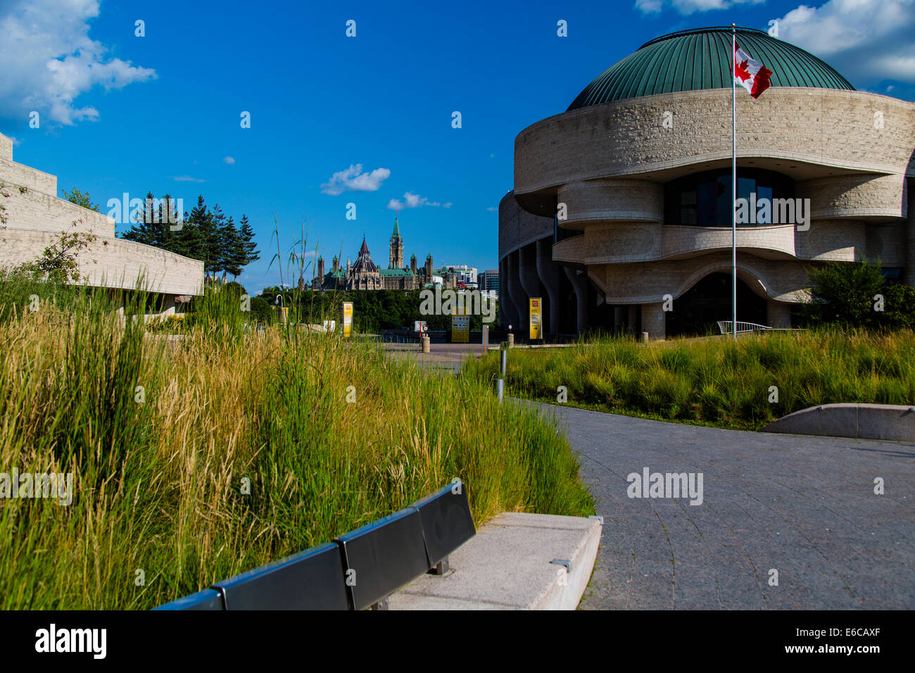 Gatineau Quebec Canada National Capital Region. Canadian Museum of Civilization Stock Photo Alamy