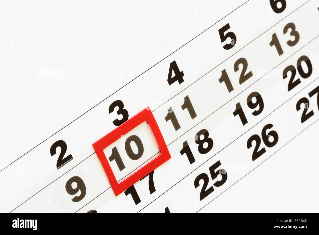 Sheet calendar hi res stock photography and images alamy